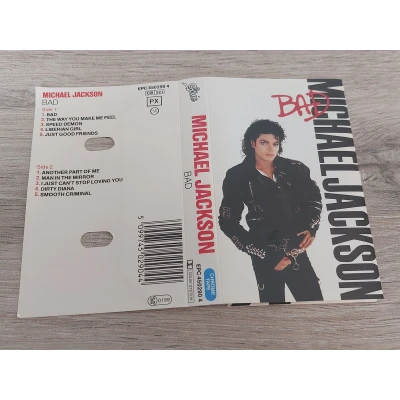 Afbeelding van Michael Jackson Bad (cassettebandje)
