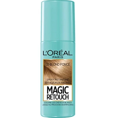 Image de L’Oréal Paris Spray Instantané Correcteur de Racines &amp; Cheveux Blancs Magic Retouch Blond Foncé 75 ml