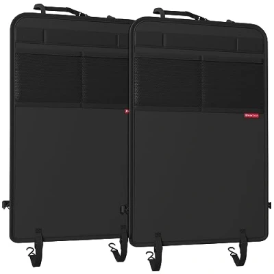 Afbeelding van ATHLON TOOLS Rugbeschermingsmat met coating, bescherming voor de rugleuning van auto, versterkt, netvakken, vuilafstotend, onderhoudsvriendelijk en waterdicht