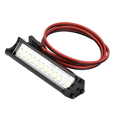 Afbeelding van Dilwe RC auto lichtbalk, 55 mm Crawler LED lichtbalk lamp accessoire compatibel met TRX4 90046 90048 SCX10 1:10