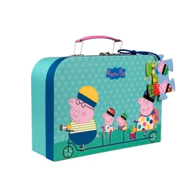 Afbeelding van Barbo Toys Peppa Pig suitcase with Puzzle