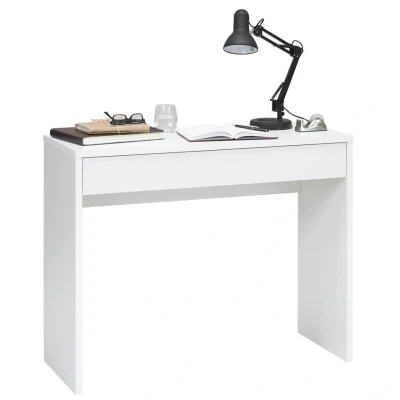 Afbeelding van Kaptafel / Make uptafel Lotus 100 cm breed in wit