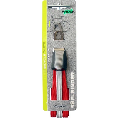 Afbeelding van Widek triobinder zilver/rood 20 inch