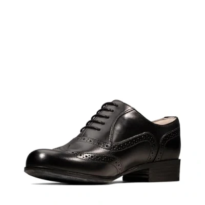 Afbeelding van Clarks Hamble OAK Veterschoenen, Dames, Maat: 39.5, Black Leer