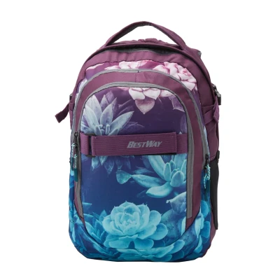 Afbeelding van Fabrizio Backpack Unisex Schooltas voor kinderen, Maat: One Size, Grey green /rose