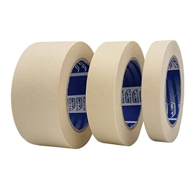 Afbeelding van ACIT Set van 3 afplakband voor schilderen, 19 mm + 30 50 mm, universeel inzetbaar, schildertape en