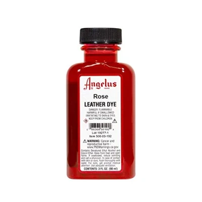 Afbeelding van Angelus Leather Dye Indringverf voor leer 90 ml Roze rood