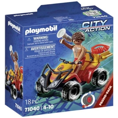 Image de Playmobil City Action 71040 Sauveteur en mer et quad