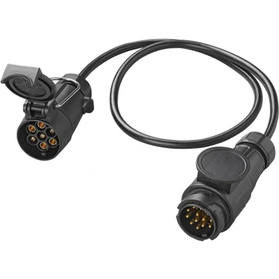 Afbeelding van Pro Plus Verloopkabel 80 cm 13 Polig Stekker naar 7 Contrastekker