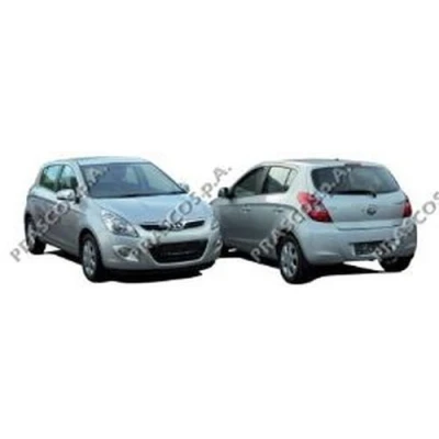 Afbeelding van PRASCO Premium HN2002206 Sier / Beschermingspaneel, radiateurgrille HYUNDAI: i20 I Hatchback