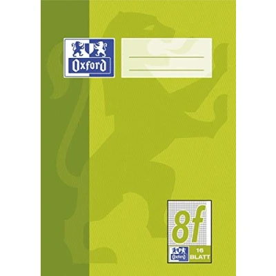 Afbeelding van Oxford 100050370 schrijfblok &amp; schrift Groen A5