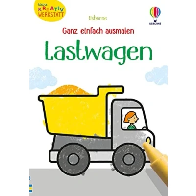 Afbeelding van Kleine Kreativ Werkstatt Ganz einfach ausmalen: Lastwagen