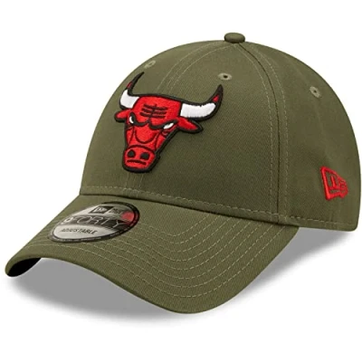 Afbeelding van New Era 9Forty Strapback Pet NBA Chicago Bulls Olive
