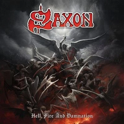 Image de Militia Guard Music Saxon Hell Fire And Damnation Lp