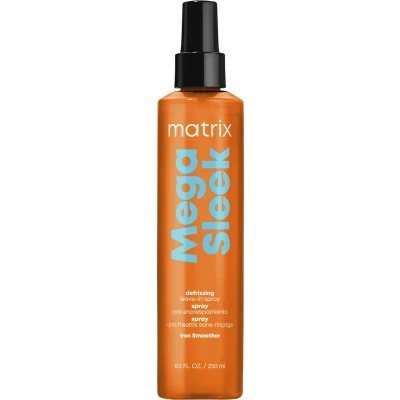 Afbeelding van Matrix Mega Sleek Iron Smoother Gladmakende leave in spray voor frizzy haar 250 ml