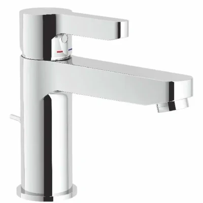 Afbeelding van Rubio Veneto wastafelkraan 130 met waste chroom R20650221