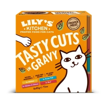Afbeelding van Lily&#039;s Kitchen Tasty Cuts In Gravy Multipack 8X85 GR