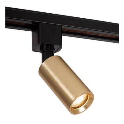 Afbeelding van Lucide TRACK RITMO Railspot 1 fase Railsysteem / Railverlichting 1xGU10 MR11 Mat Goud Messing (Uitbreiding)