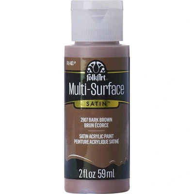 Afbeelding van Multi surface Acrylverf 2907 Bark Brown Folkart 59 ml