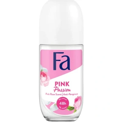 Afbeelding van Fa, Deodorants, Roze Passie Antitranspirant Roll On In Bloemenbolletjes (Rol op, 150 ml)