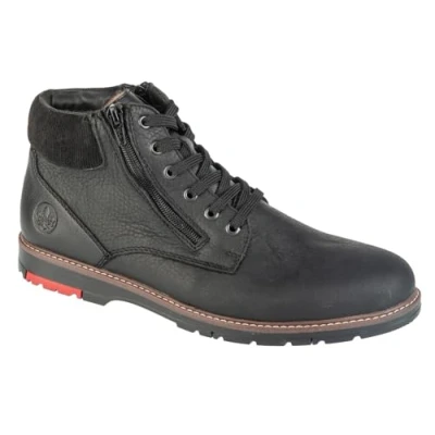 Afbeelding van Rieker Booties 10503 00, Mannen, Zwart, Laarsjes,Laarzen, maat: 44