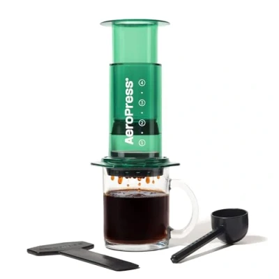 Afbeelding van Aeropress Transparante koffiepers 3 in 1 zetmethode combineert Frans koffiezetapparaat, poeder, espresso, volle koffie zonder bonen en bitterheid, klein draagbaar koffiezetapparaat voor kamperen