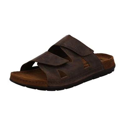 Image de Rohde Rodigo H 5914 Mules en cuir pour homme, 72 Moka, 41 EU