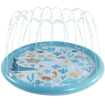 Afbeelding van Little Dutch Sprinklermat Ocean Dreams Blauw