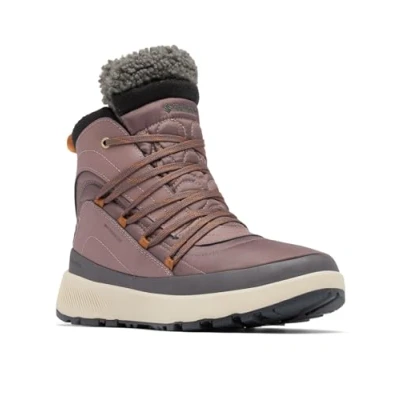 Afbeelding van Columbia RED Hills OMNI HEAT Snowboots, Dames, Maat: 38, Basalt/camel brown Imitatieleer/ textiel