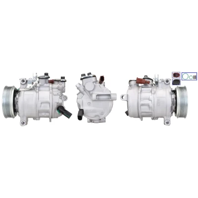 Afbeelding van DRI 700510966 AC Compressor PAG 46 R 134a Met pakkingen AUDI: A4 B8 Avant, A6 C7 Saloon, Q5