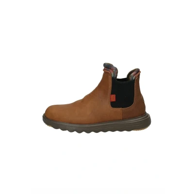 Afbeelding van Heydude Branson Classic Stiefelette Lage laarzen, Heren, Maat: 46, Cognac Schoenen