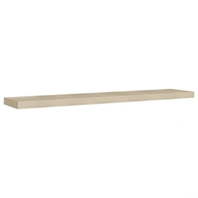 Image de vidaXL Étagère flottante murale chêne 120x23,5x3,8 cm MDF323883