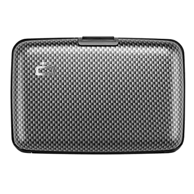 Afbeelding van Ögon Card Holder Stockholm Carbon Taffeta Print