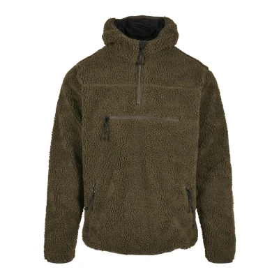 Afbeelding van Brandit Fleece trui, Heren, Maat: 6XL, Olive