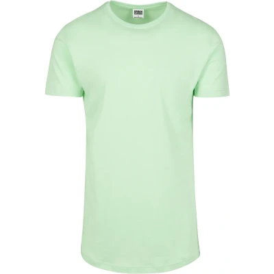 Afbeelding van Urban Classics Shaped LONG DO NOT USE Tshirt basic, Heren, Maat: Small, Neomint