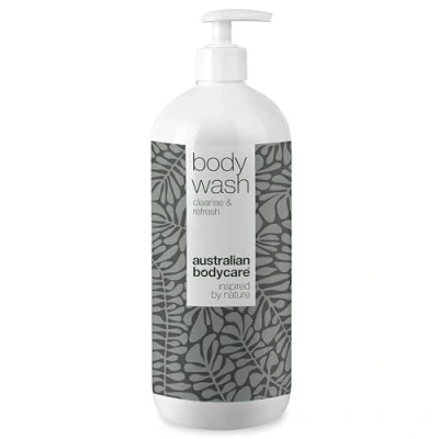 Afbeelding van Australian Bodycare Body Wash 1000 ml Anti Puistjes Douchegel met 100% natuurlijke Tea Tree Olie Vermindert rode vlekjes, puistjes, jeuk, jeugdpuistjes, lichaamsgeur &amp; zweetvoeten