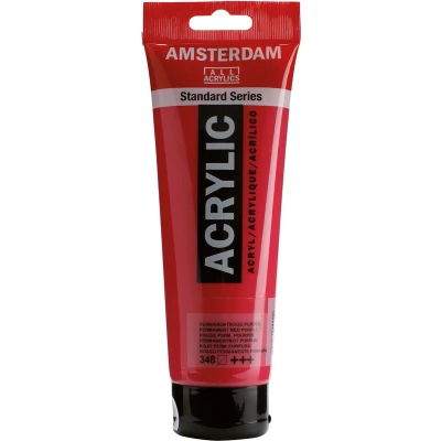 Afbeelding van Standard tube 120 ml Permanentrood purper halftransparante acrylverf