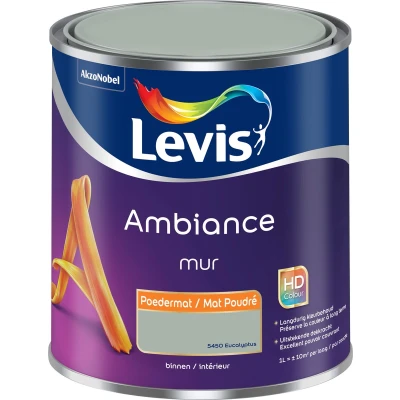 Afbeelding van Levis muurverf Ambiance krijteffect 1l kersenbloesem