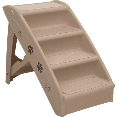Afbeelding van Hondentrap inklapbaar 62x40x49,5 cm bruin