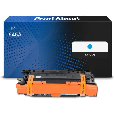 Afbeelding van Huismerk HP 646A (CF031A) Toner Cyaan