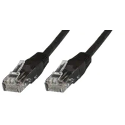 Afbeelding van MicroConnect U/UTP CAT6 1M Black PVC Unshielded Network Cable, PVC, 4x2xAWG 26 CCA