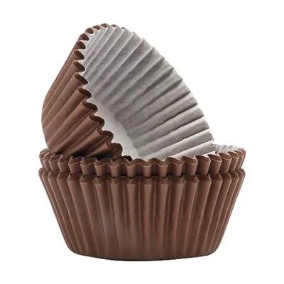 Image de PME Caissettes à cupcakes, Marron (60)