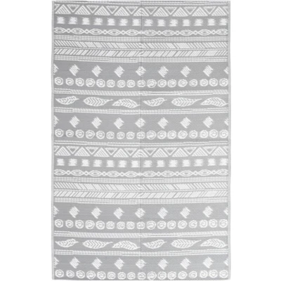 Afbeelding van Buitenkleed 160x230 cm polypropeen grijs