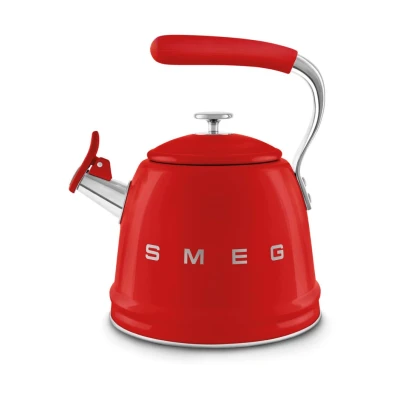 Afbeelding van Smeg Wkf01rd Fluitketel 50&#039;style Rood/rouge