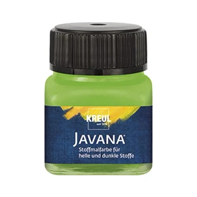Afbeelding van Javana groene textielverf 20ml Voor licht en donker gekleurd textiel