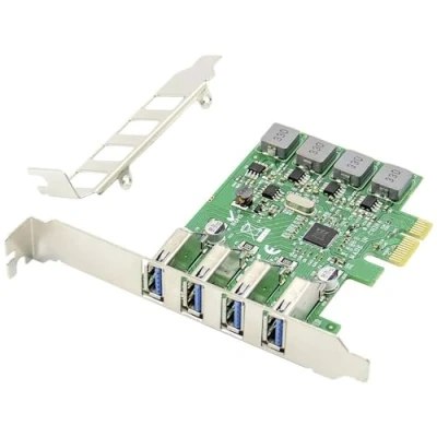 Afbeelding van Digitus DS 30226 4 poorten PCI Express kaart USB, USB 1.1, 2.0, 3.0, A PCIe