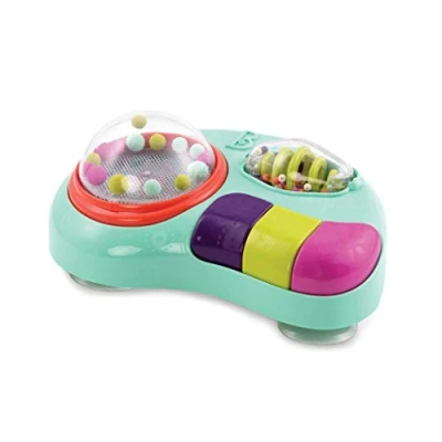 Afbeelding van B. babyspeelgoed voor kinderstoelen met verlichting, muziek, geluiden educatief speelgoed — motoriek activiteitsspeelgoed baby&#039;s vanaf 6 maanden