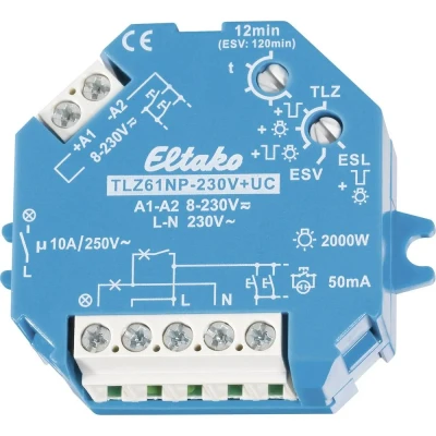 Afbeelding van Eltako 61100301 Trappenhuislichtautomaat Inbouw (in muur), muur of meubel) 230 V