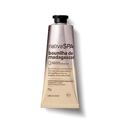 Afbeelding van o Boticario, Nativa SPA Handcreme Baunilha van Madagascar 75g