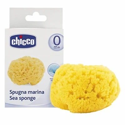 Afbeelding van Chicco Zeespons 100% Natuurlijk Baby Moments Junior 9 Cm Geel